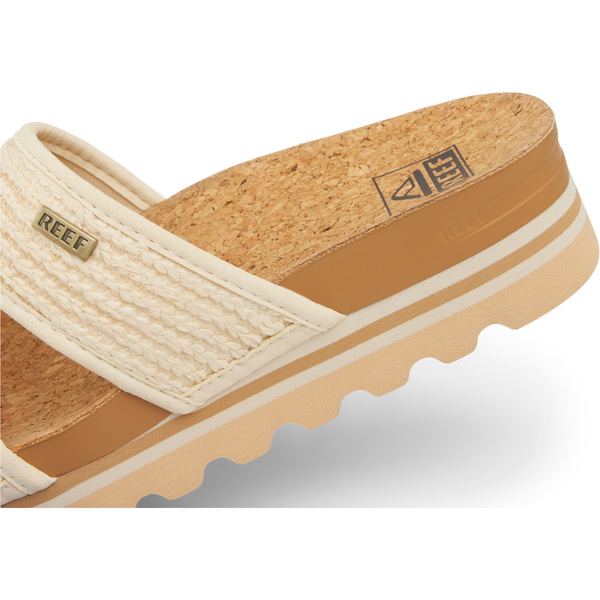 2025 Reef Dame Cushion Vista Hi Sandaler CJ5936 - Vintage Raffia